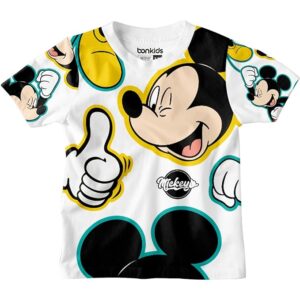 BONKIDS Official Mickey Printed Boys T-Shirt ||Boys Cotton Tshirt Printed